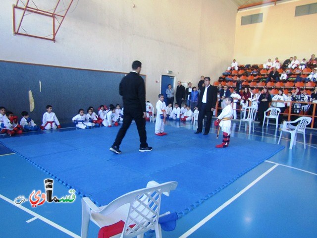  بطولة الكراتيه القطرية التي اجريت في القاعة الرياضية الطيرة.